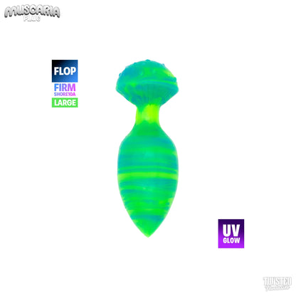 FLOP Large Muscaria the Mushroom Butt Plug - Firm (UV)