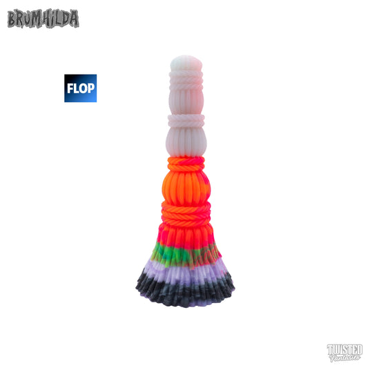 FLOP Brümhilda the Witches Broom Dildo - Medium - Standard Base (UV)