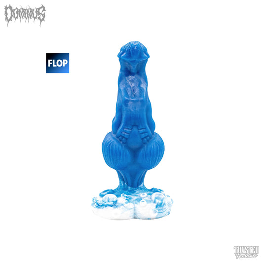 FLOP DOMINUS the Knotted Demon Dildo  - Medium - Suction Cup
