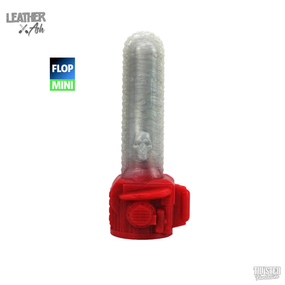 FLOP Mini Leather and Ash the Chainsaw Dildo - Medium - Standard Base
