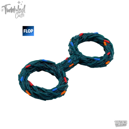 Flop Twinkled Christmas Silicone Cuffs (UV)