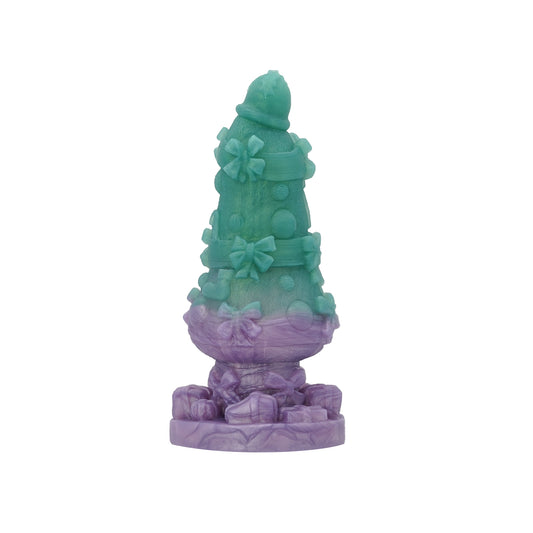 FLOP XXX-Mas Tree Holiday Dildo - Firm - Suction Cup