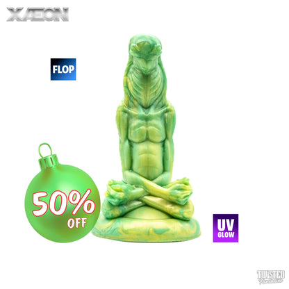 FLOP XÆON the Alien Dildo - Medium - Suction Cup (UV)