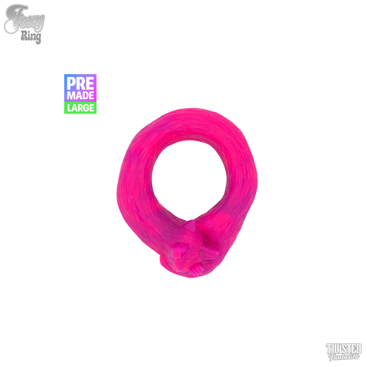 Premade Large Foxy the Fox Cock Ring (UV)