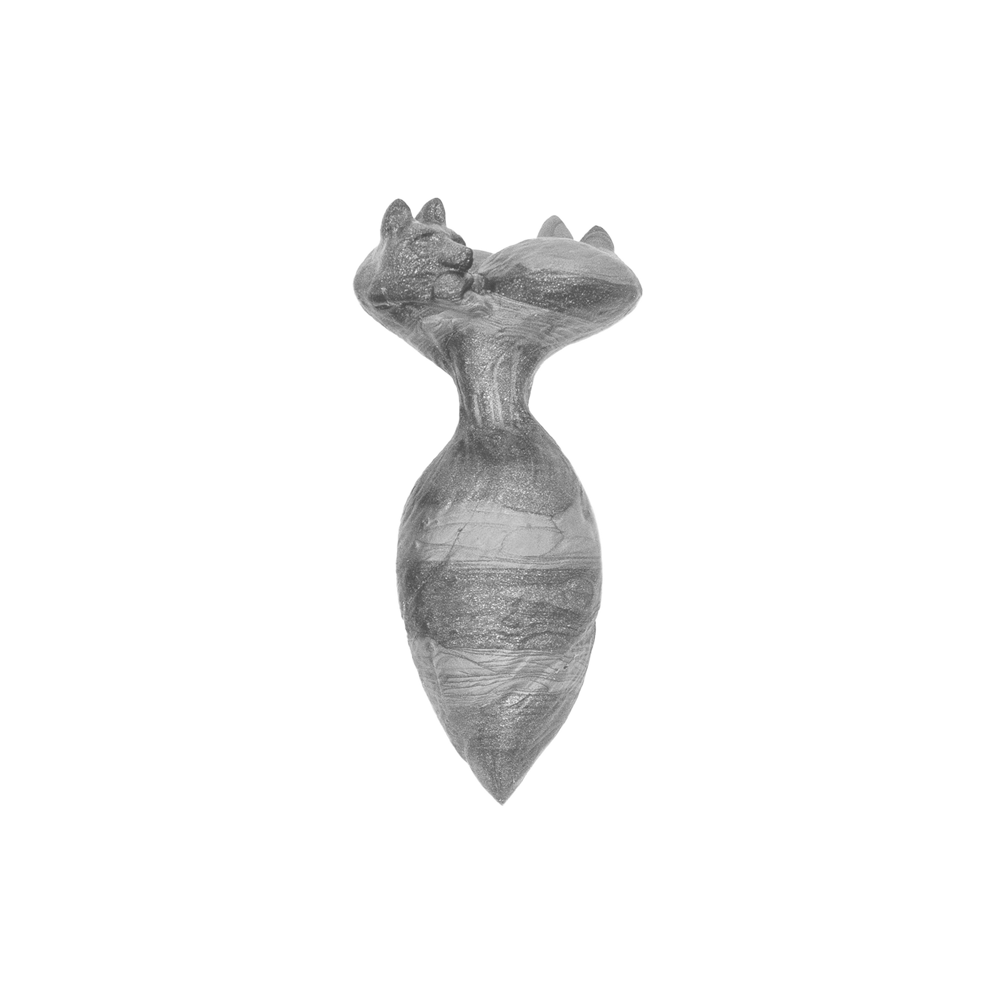 foxxxy fox tail glass anal plug Amazon.com: Midnight Fox Glass Butt Plug with Tail : Health & Household main image 1