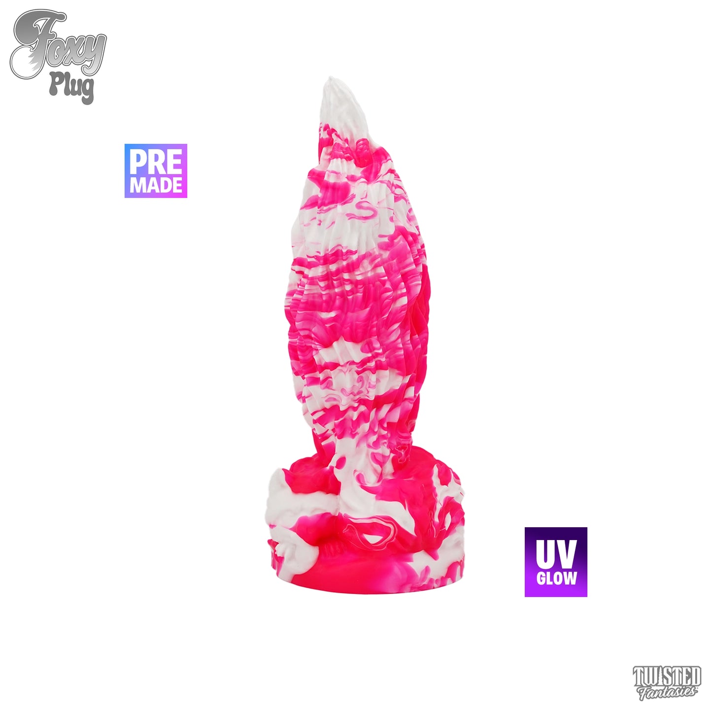 Premade Foxy the Fox Fantasy Dildo - Medium - Standard Base