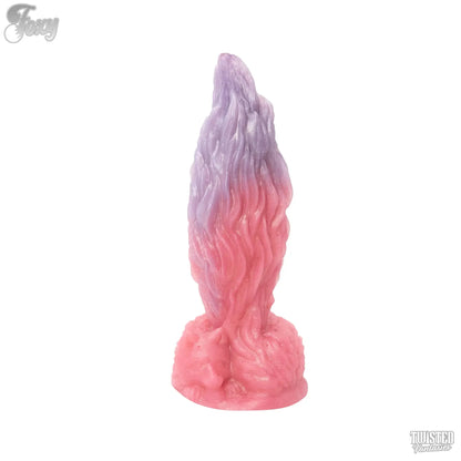 Foxy Furry Dildo purple pink fade