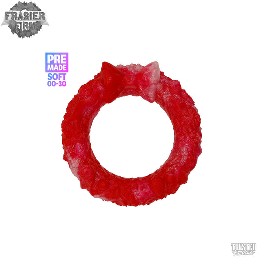 Premade Frasier Firm the Christmas Wreath Cock Ring - Soft