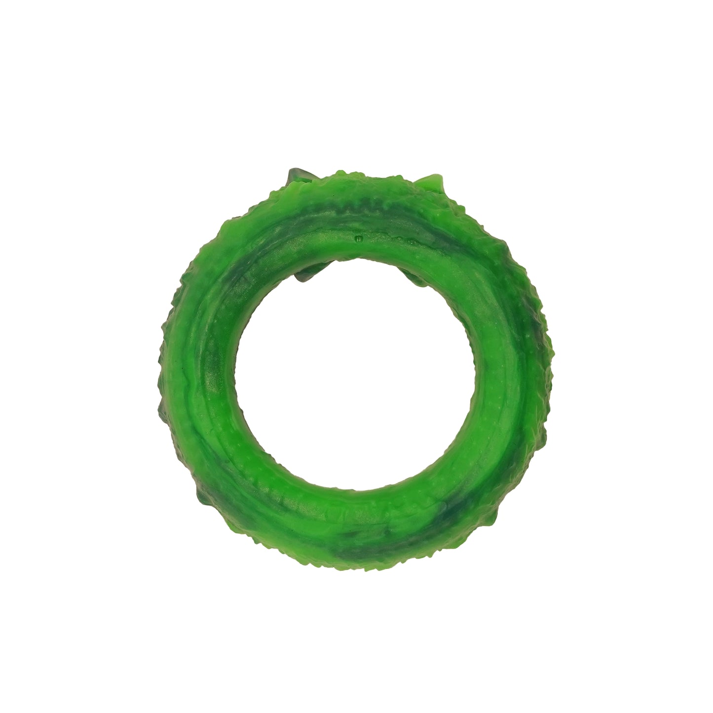 Premade Frasier Firm the Christmas Wreath Cock Ring - Soft (UV)