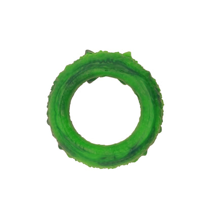 Premade Frasier Firm the Christmas Wreath Cock Ring - Soft (UV)