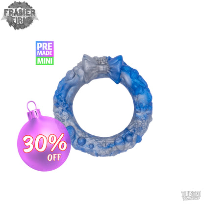 Premade Mini Frasier Firm the Christmas Wreath Cock Ring - medium