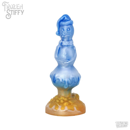 Frozen Stiffy the Knotted Snowman Dildo