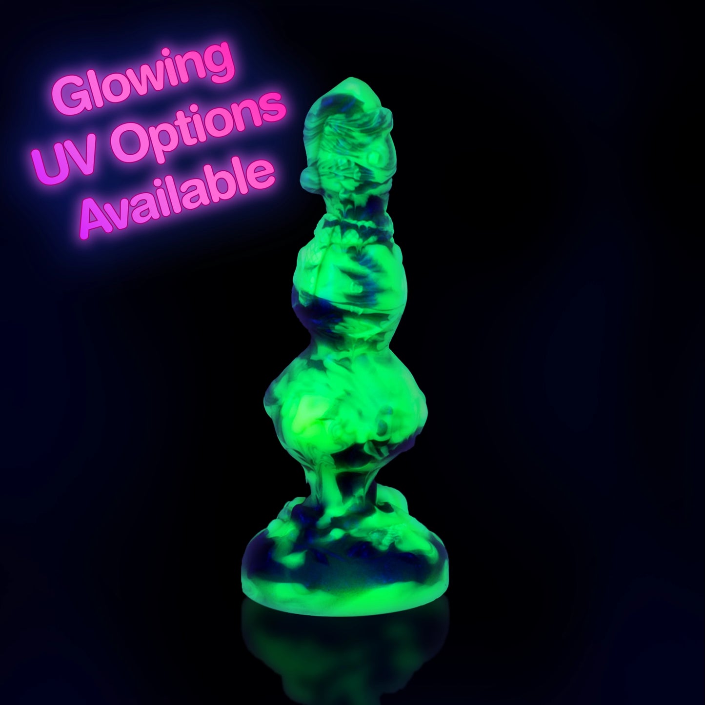 Frozen Stiffy the Knotted Snowman Dildo