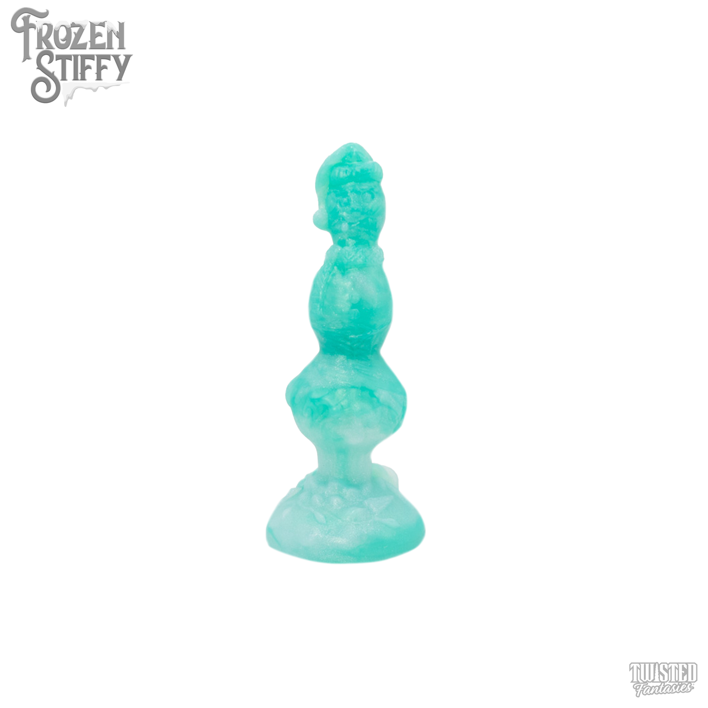 Frozen Stiffy the Knotted Snowman Dildo