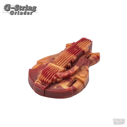 G-String the Guitar Grinder Sex Toy Red Gold Marble