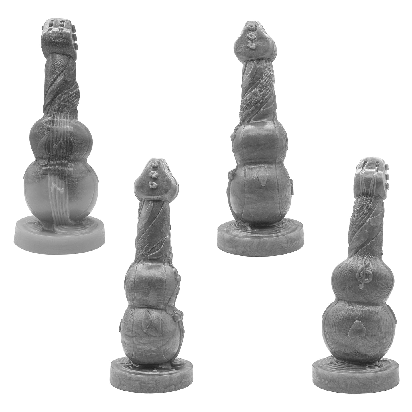 G-Sting Advanced Knotted Dildo 360 view