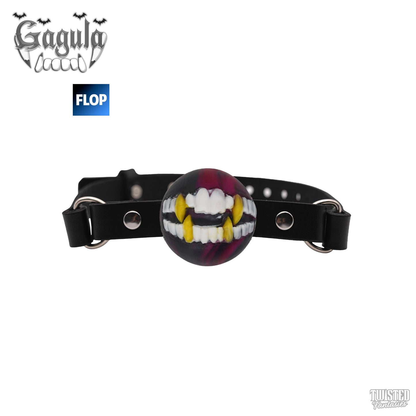 Flop Gagula the Vampire Ball Gag - Firm