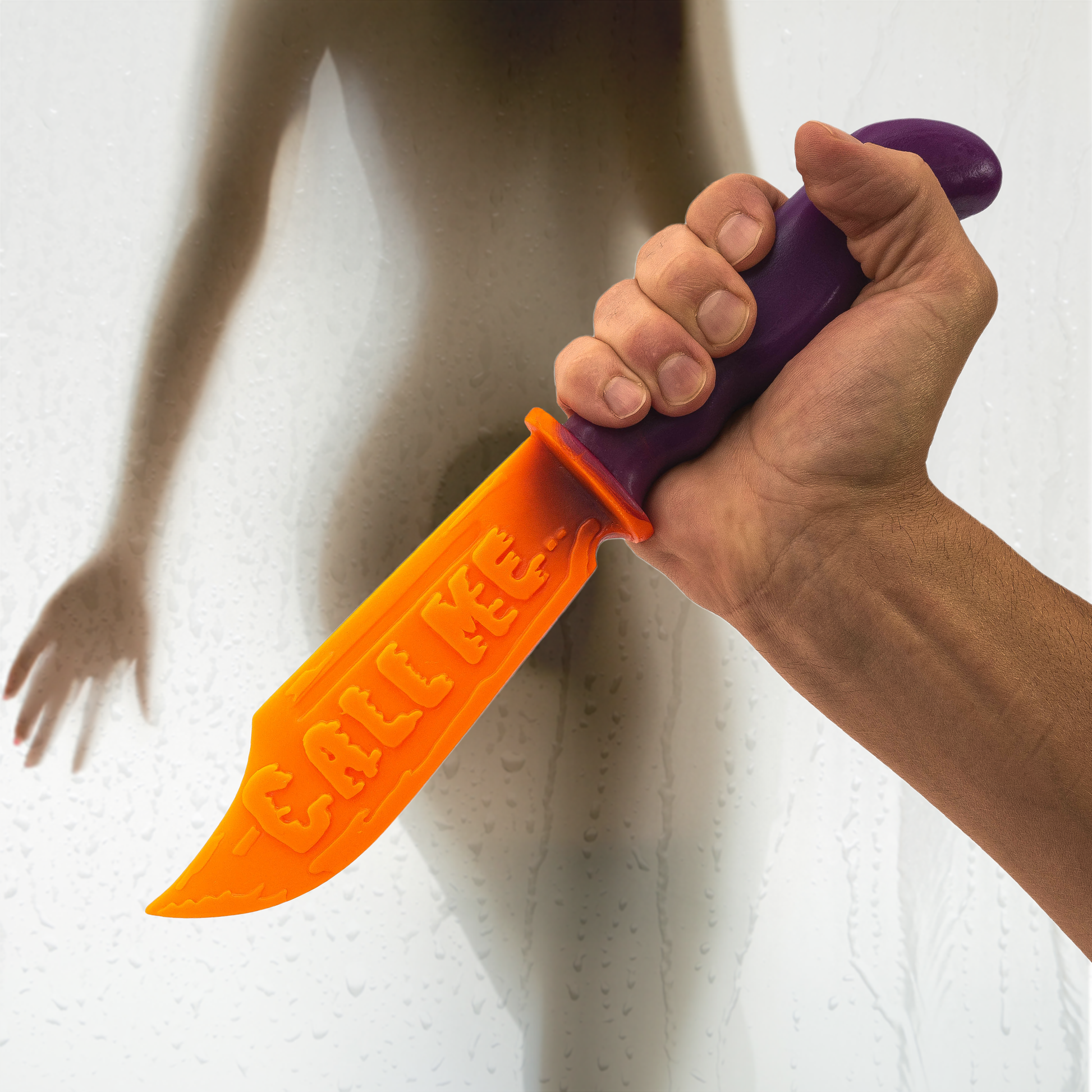 Horror Themed Sex Toy Scream Knife Paddle Shower Scene