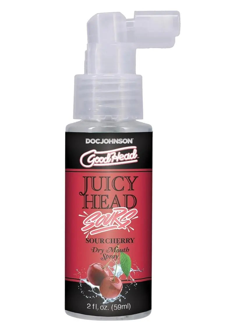 GoodHead Juicy Head Sour Cherry Dry Mouth Spray Shop Erotic