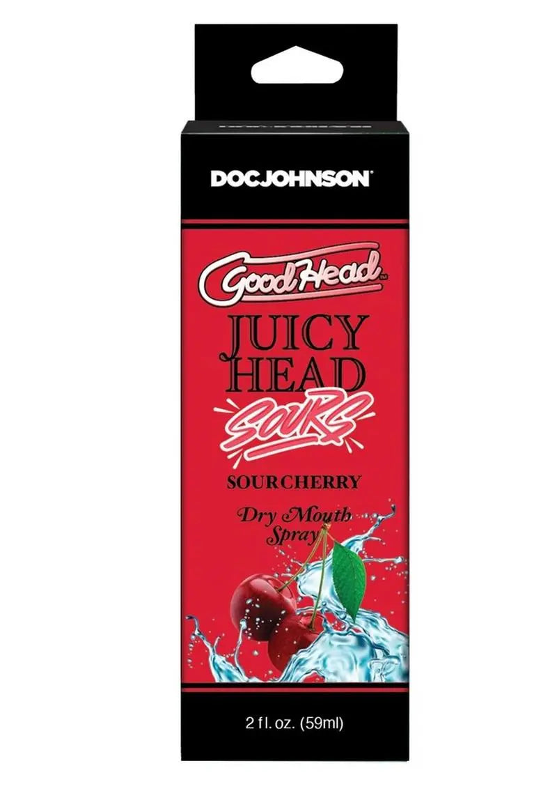 GoodHead Juicy Head Sour Cherry Dry Mouth Spray Shop Erotic