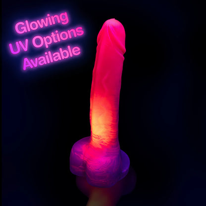 Harry Penis Dildo uv glow in the dark