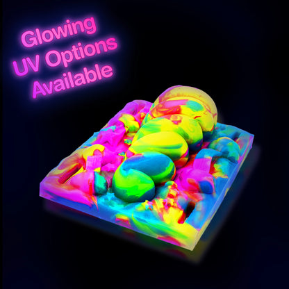 Horny Unicorn Grinding Sex Toy Glow in the Dark blacklight