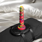Horny Unicorn Horn Dildo on Solo Saddle dildo mount