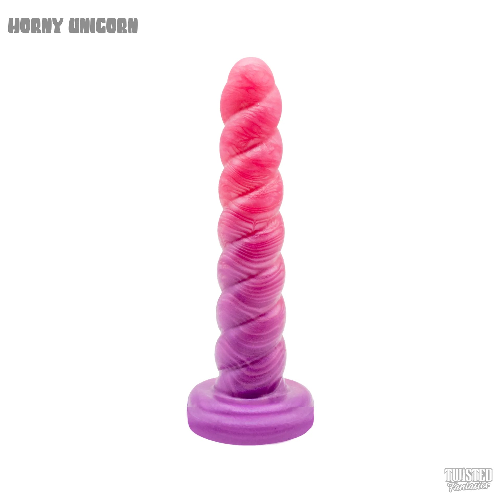 unicorn sex toy Deluxe Dream Rider Unicorn Dildo – Vibrating, Spiral, Fantasy Fun – Kinkly  Shop main image 1