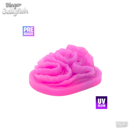 Premade Stinger the Jellyfish Mini Sex Grinder - Medium - Standard Base (UV)