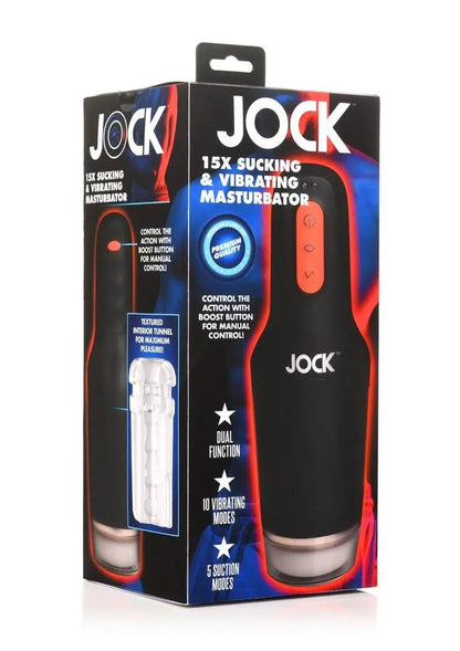 Jock Sucking And Vibrating Rechargeable Masturbator Shop Erotic