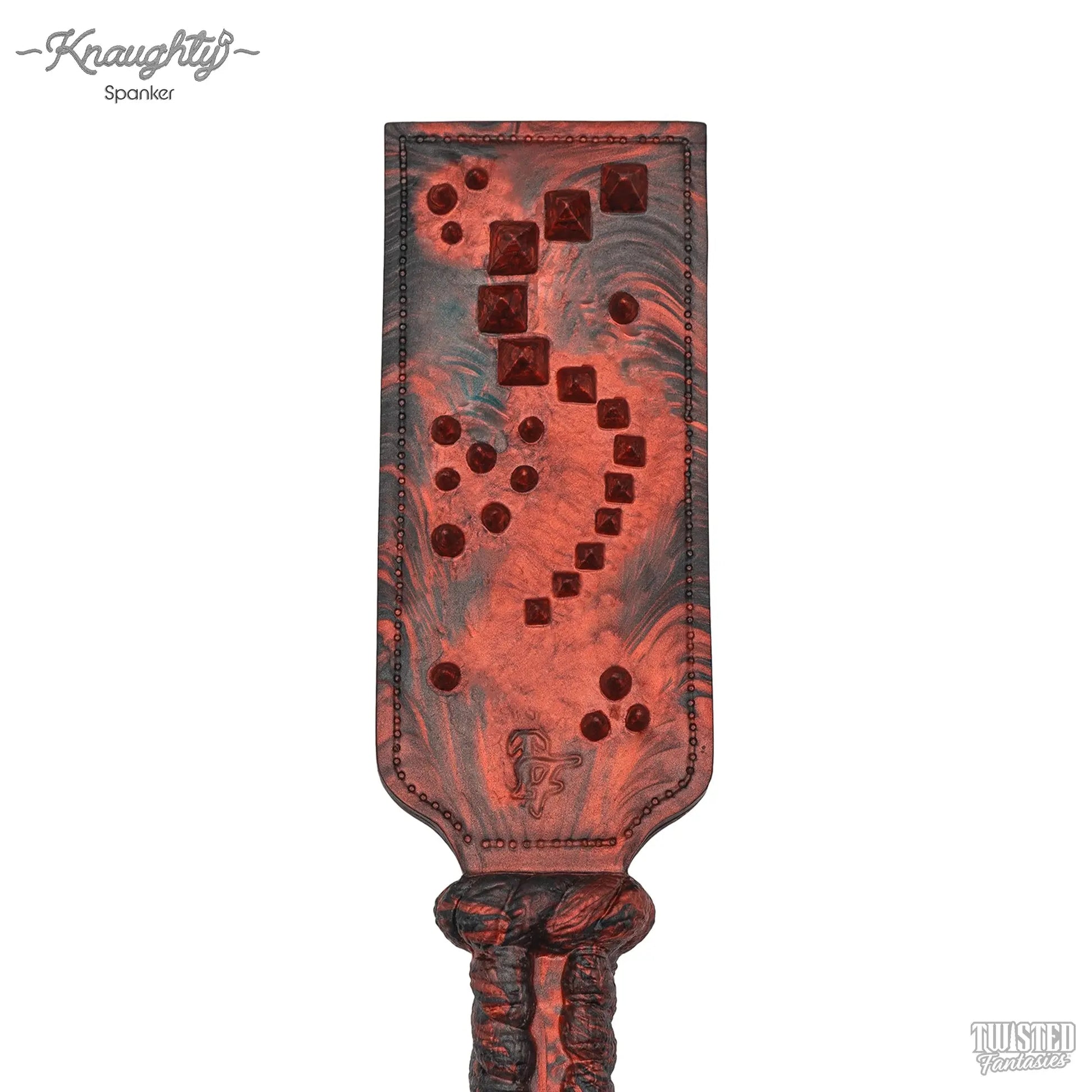 Knaughty BDSM Spanking Paddle red and Black