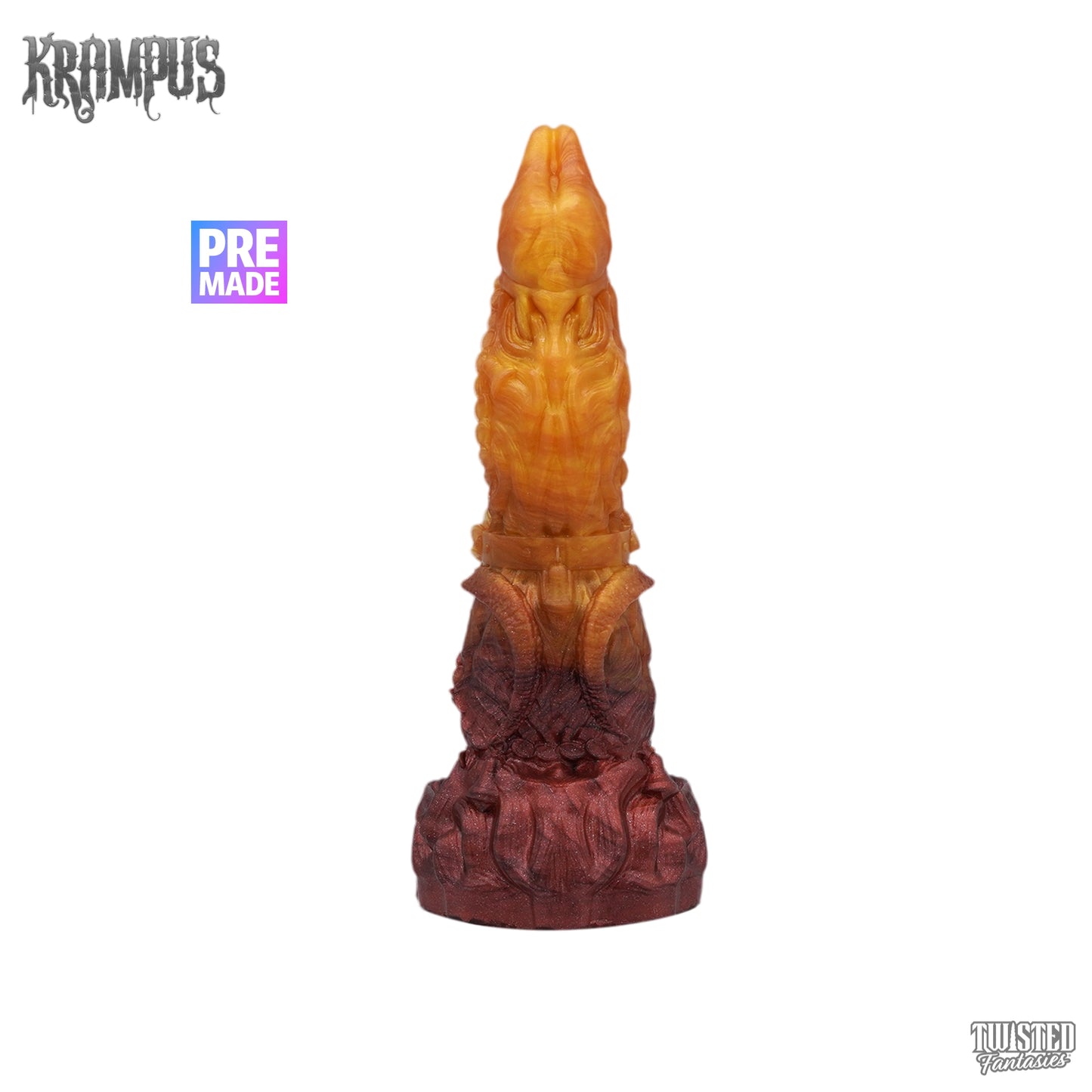 Premade Krampus the Devil Dildo - Medium - Suction Cup