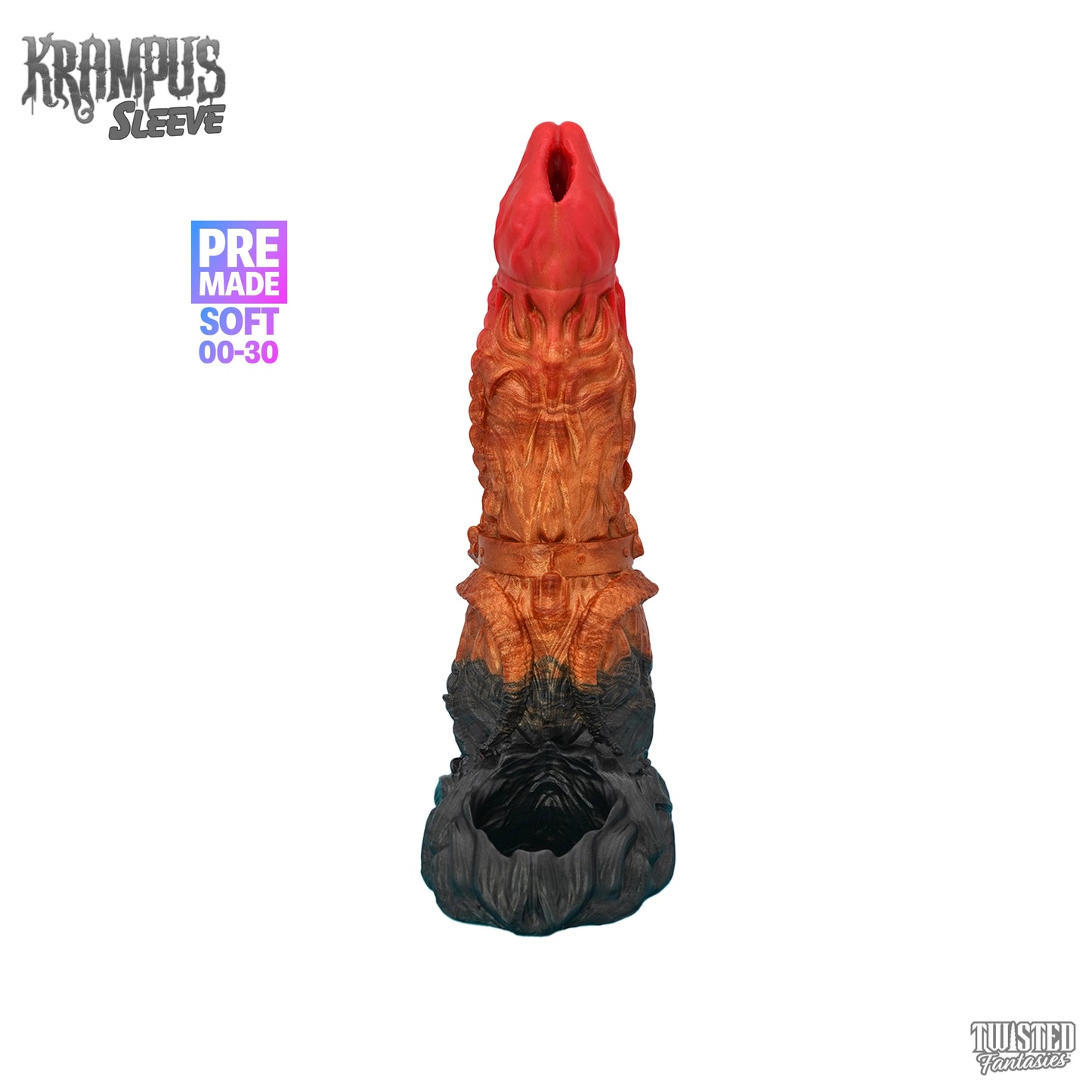Premade Krampus the Devil Penis Sleeve - Soft