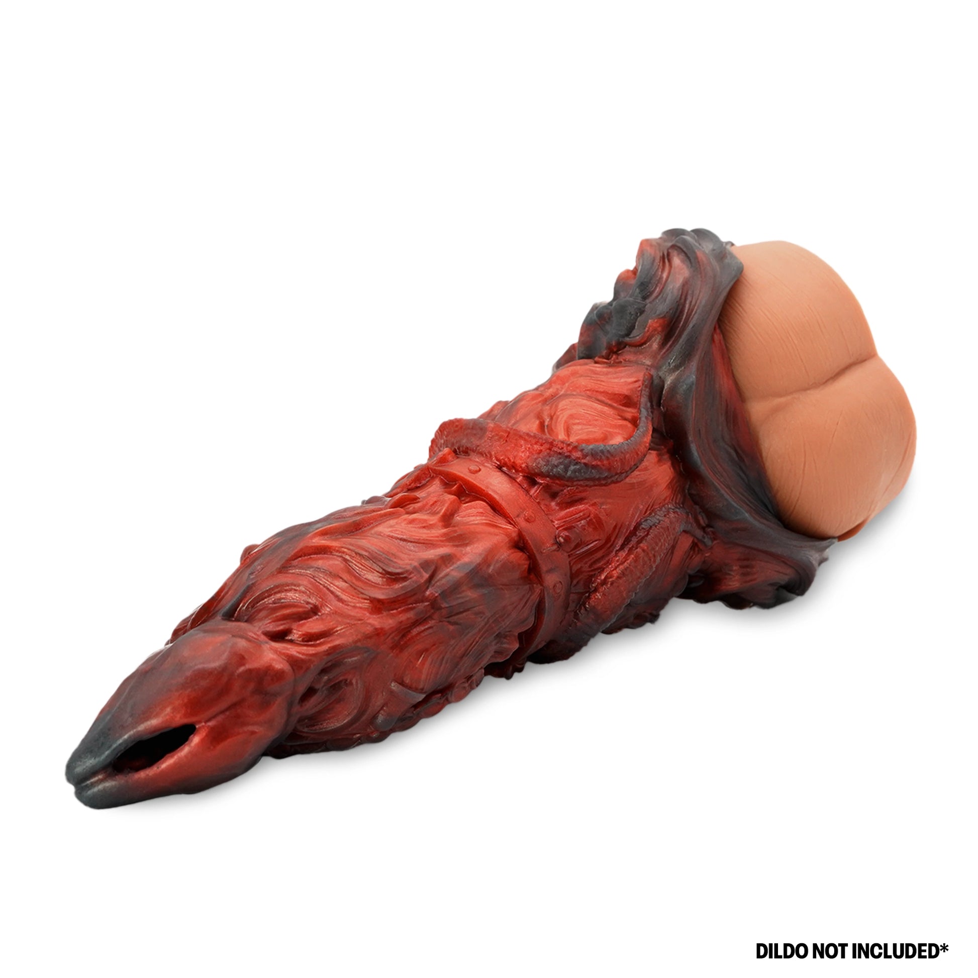 Krampus the Devil Cock Sheath on Dildo