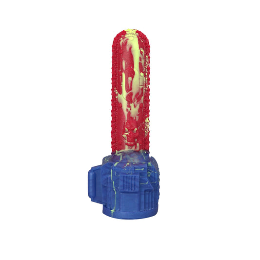 Premade Mini Leather and Ash the Chainsaw Dildo - Medium - Suction Cup