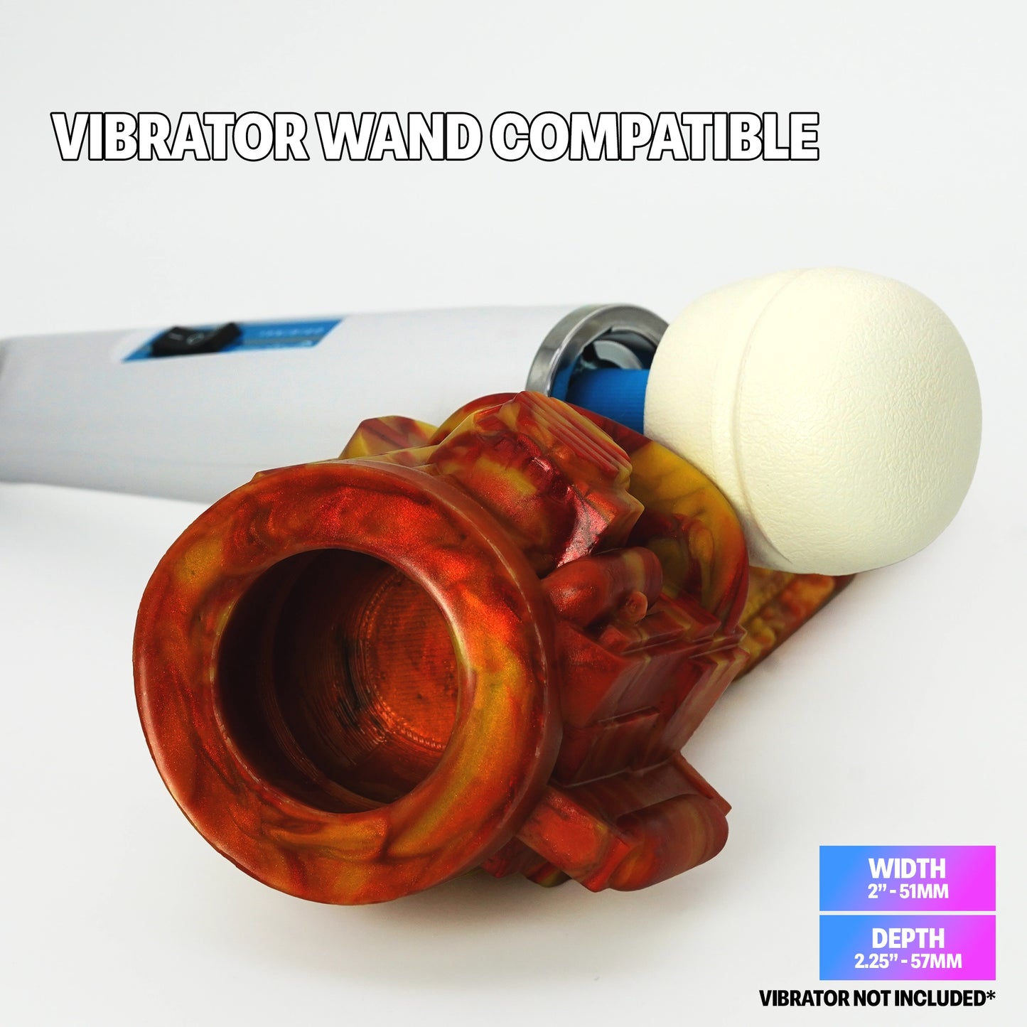 Chainsaw Vibrator Compatible Dildo  Magic Wand Compatible