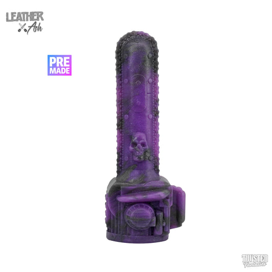 Premade Leather and Ash the Chainsaw Dildo - Medium - Suction Cup