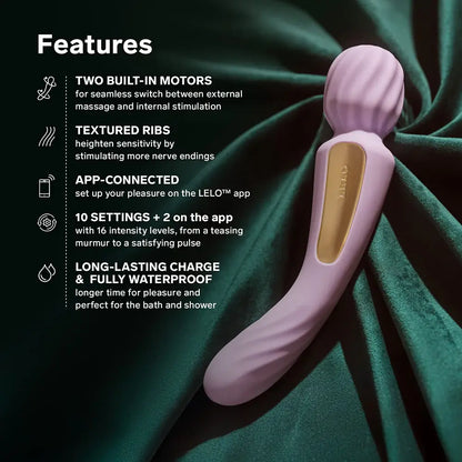 LELO Switch Double-Sided Wand Vibrator Twisted Fantasies