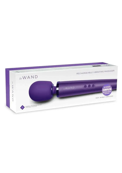 Le Wand Rechargeable Silicone Massager With Ergonomic Design Shop Erotic