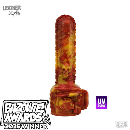 Leather and Ash the Chainsaw Dildo Twisted Fantasies
