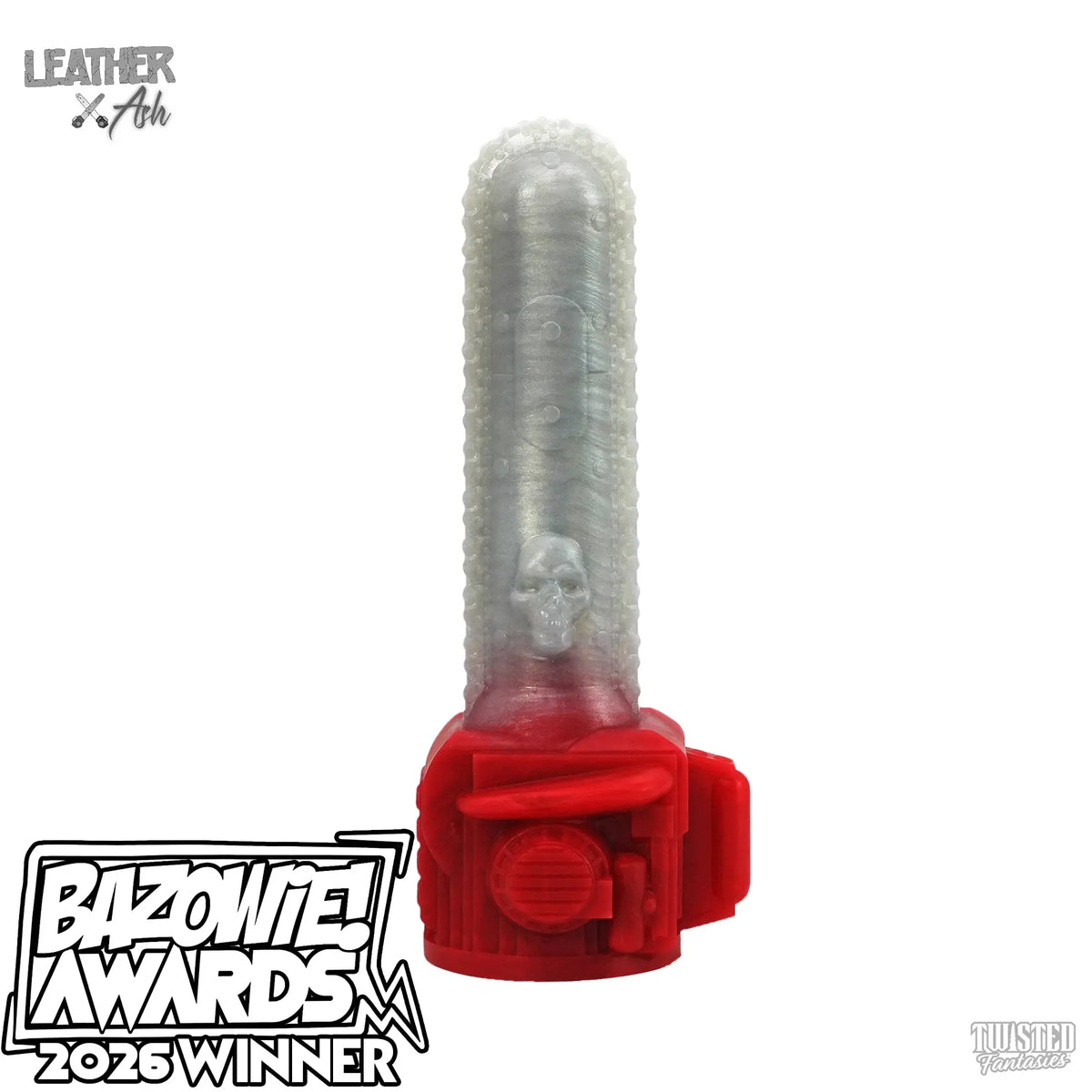 Leather and Ash the Chainsaw Dildo Twisted Fantasies