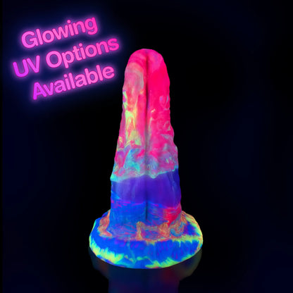 Lingus Monster Dildo Tongue uv glow in the dark