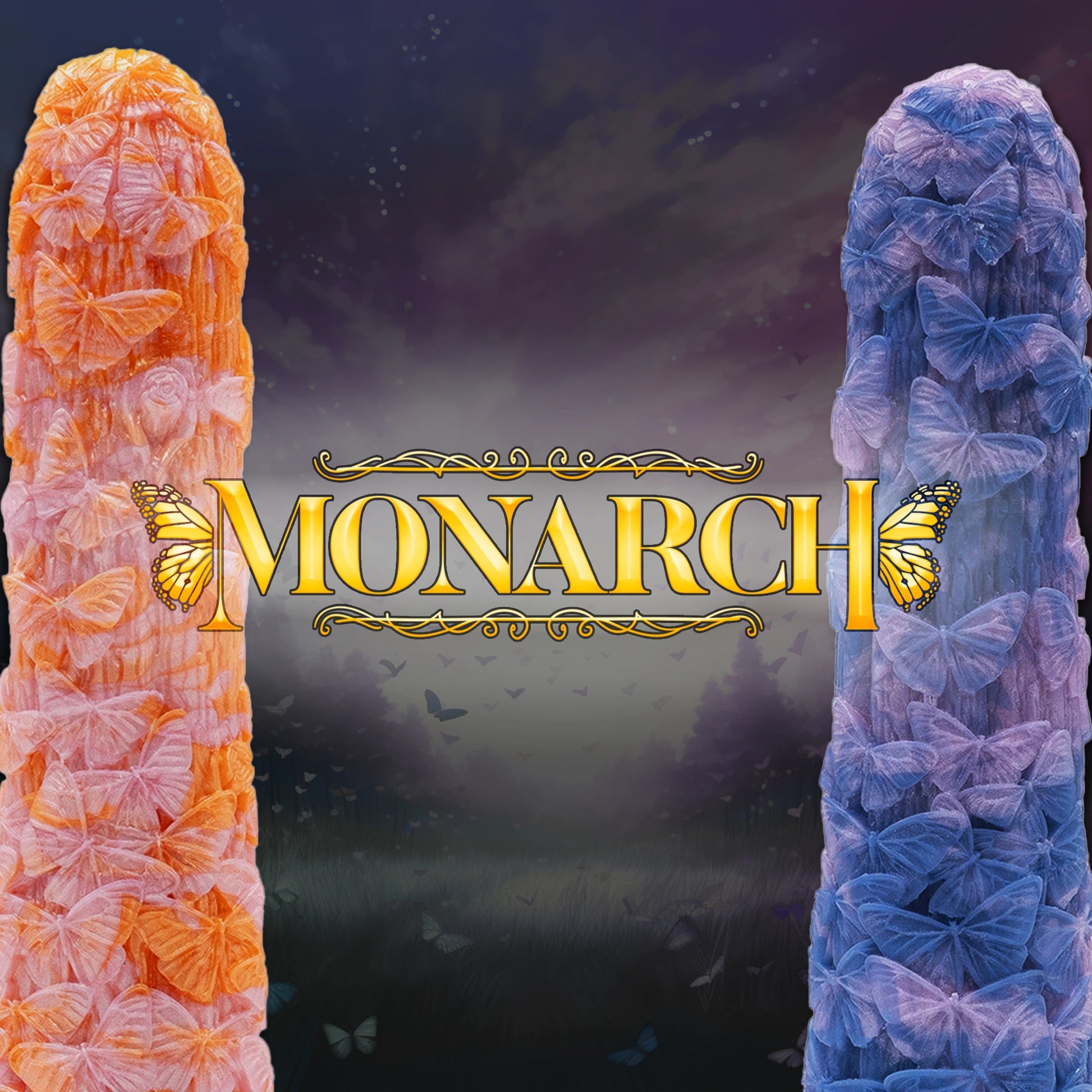 Monarch Butterfly Customizable Dildo