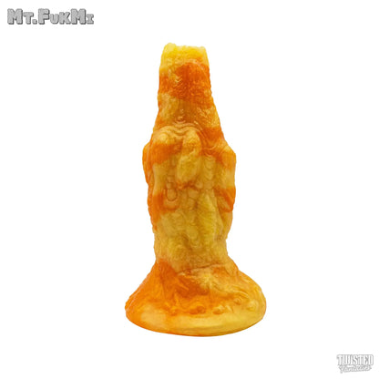 Mt.FukMi Training Dildo yellow orange marble