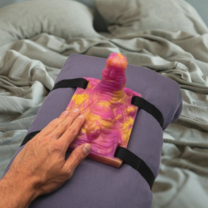 Mt.FukMi Insertable Sex Grinder on pillow