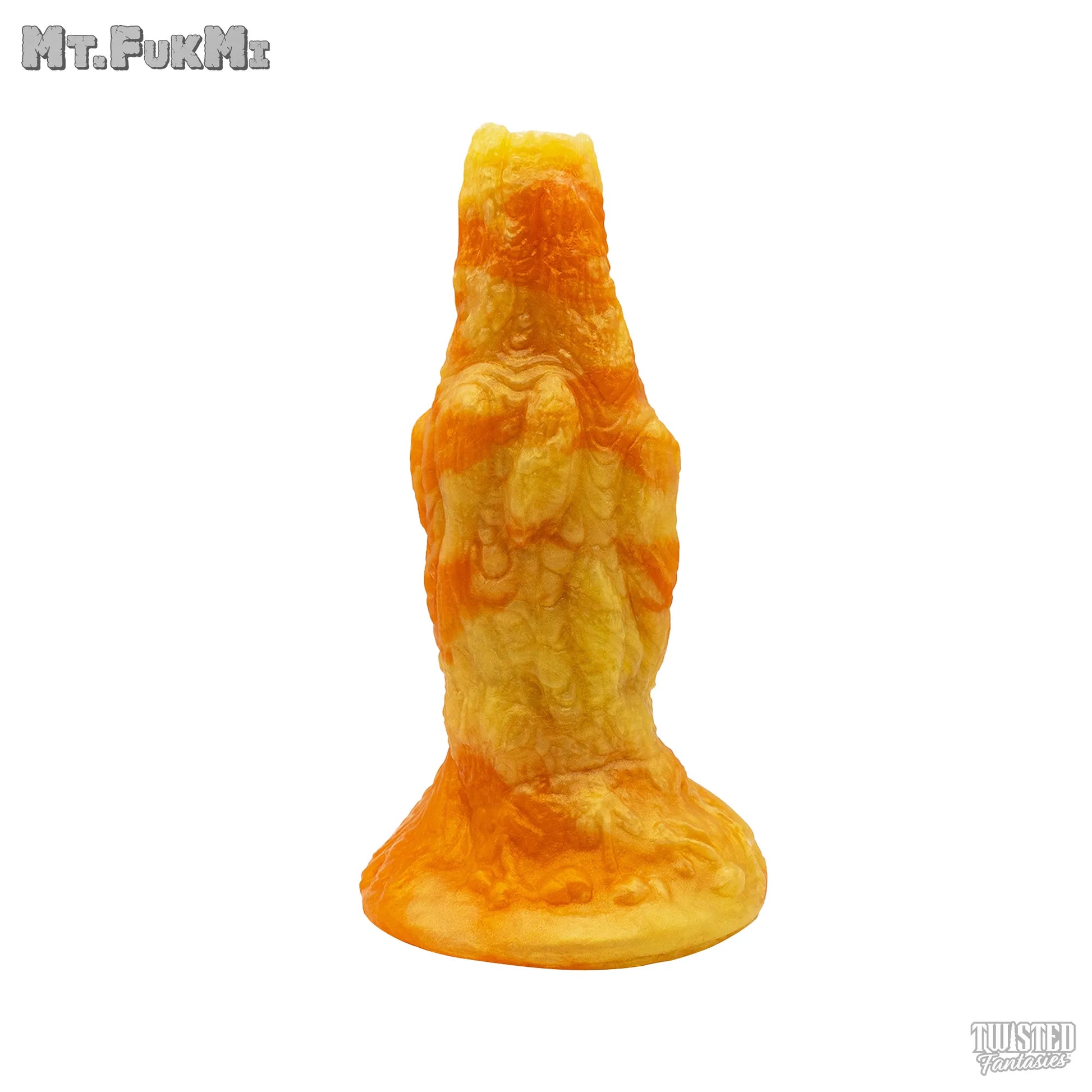 Mt.FukMi Training Dildo yellow orange marble
