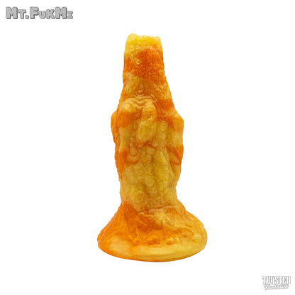 Mt.FukMi Training Dildo yellow orange marble