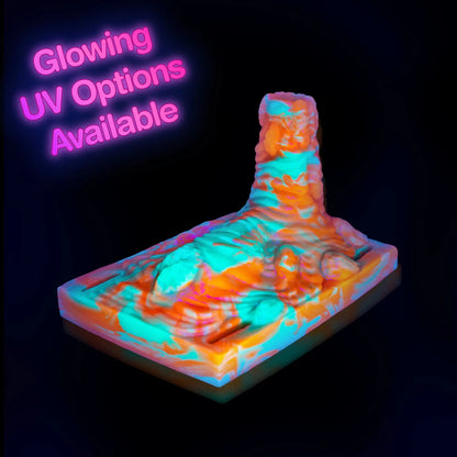 Mt.FukMi Insertable Sex Grinder Glow in the Dark black light