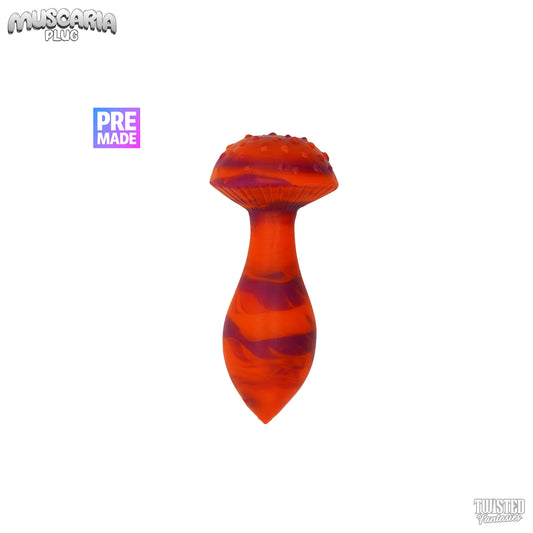 Premade Muscaria the Mushroom Butt Plug - Firm (UV)