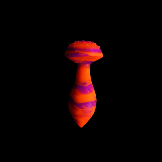 Premade Muscaria the Mushroom Butt Plug - Firm (UV)